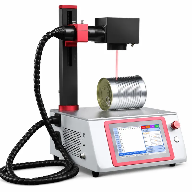 آلة نقش بالليزر المحمولة 20 وا - مراجعة Industrial Laser Printer وسعره
