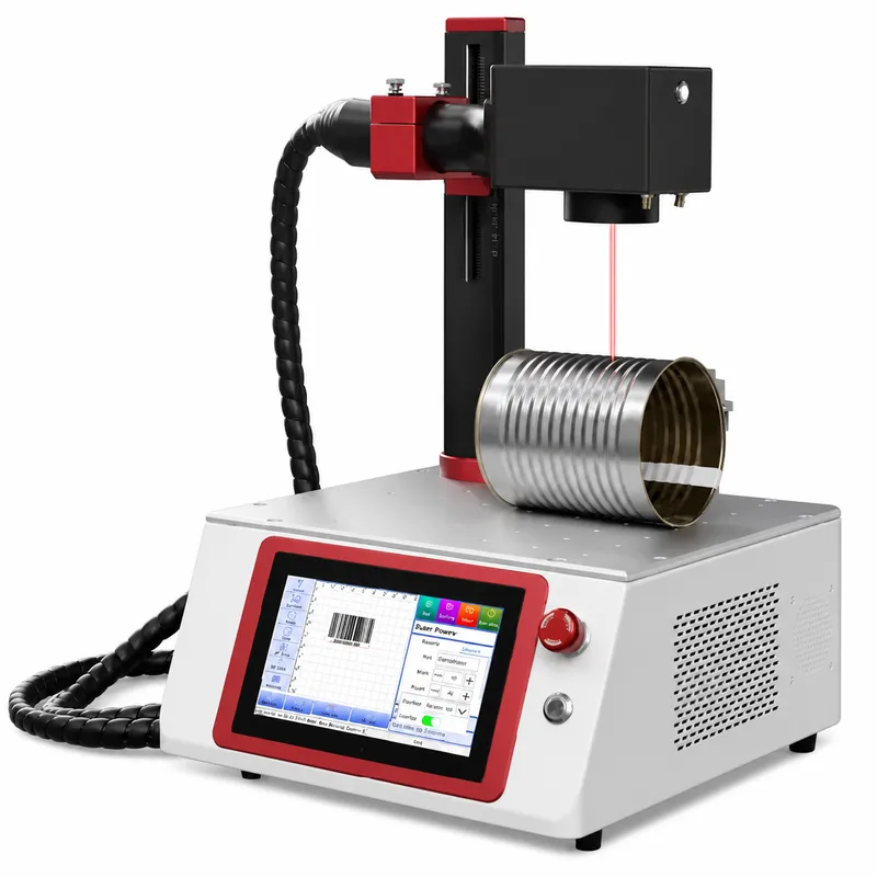 آلة نقش بالليزر المحمولة 20 وا - مراجعة Industrial Laser Printer وسعره