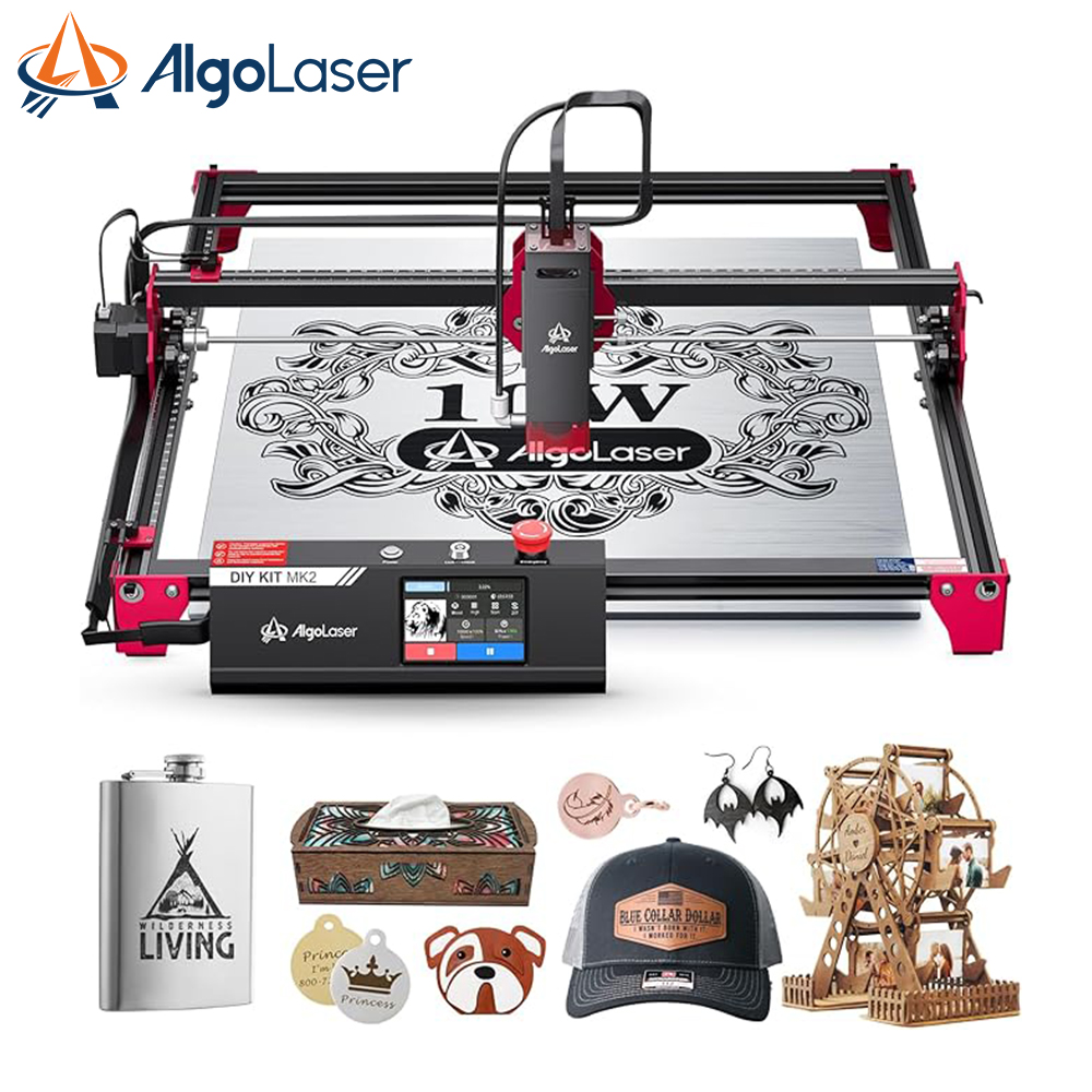 AlgoLaser آلة الحفر بالليزر لت - مراجعة Industrial Laser Cutter وسعره
