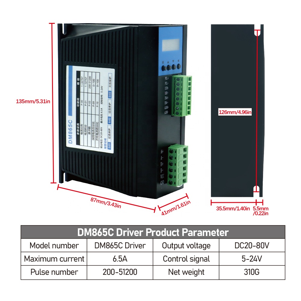 HLTNC NEMA34 86 محرك متدرج سائ - مراجعة Stepper Driver Cnc وسعره