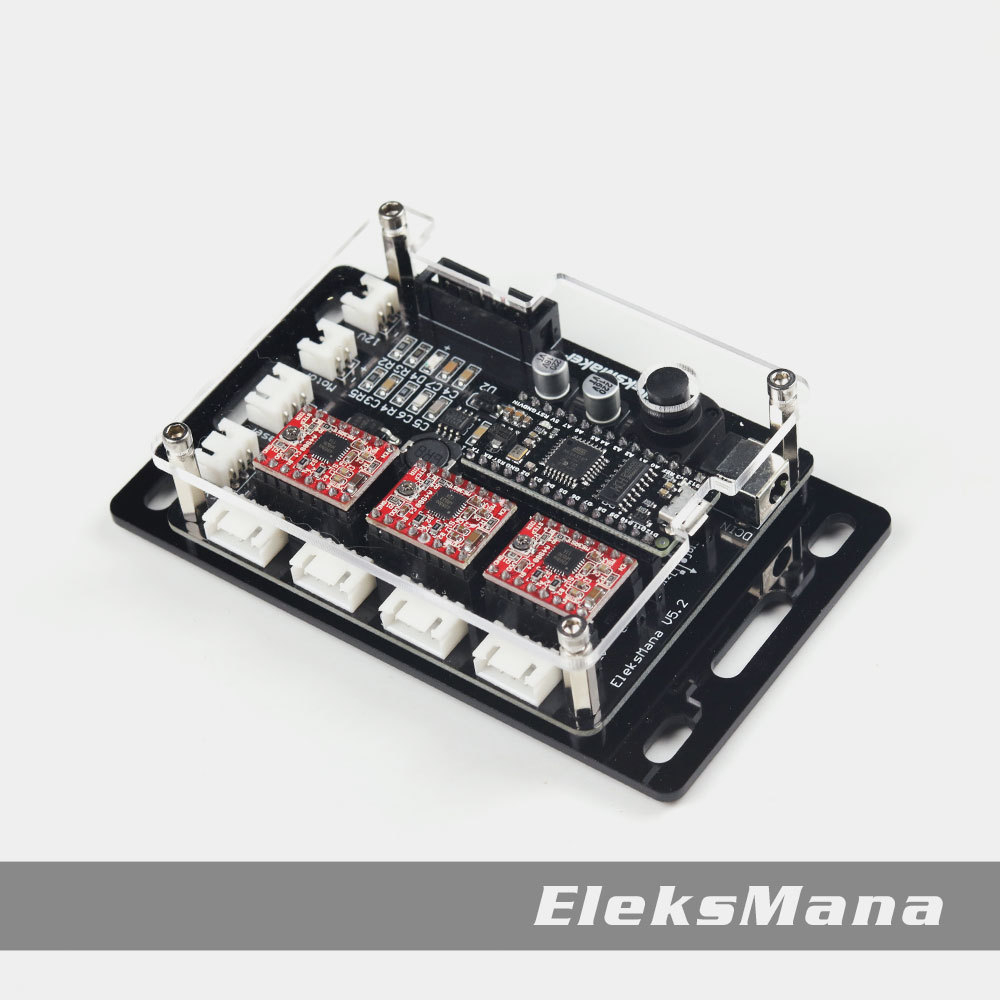 EleksMana SE V5.2 3-محور لوحة  - مراجعة Stepper Driver Cnc وسعره