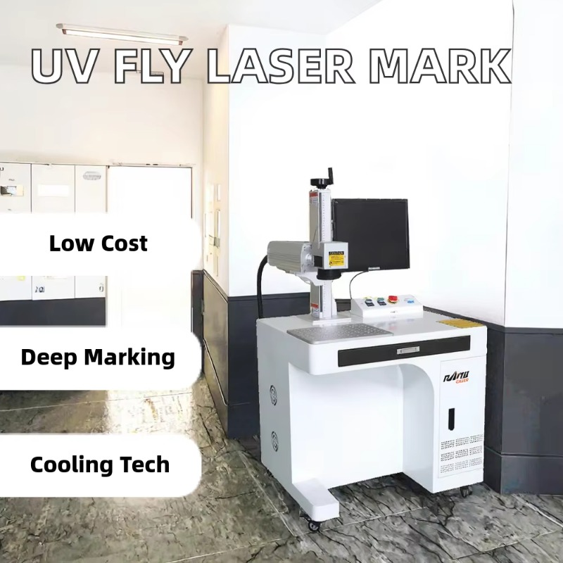 آلة وسم بالليزر UV جديدة بسعر  - مراجعة Industrial Laser Printer وسعره