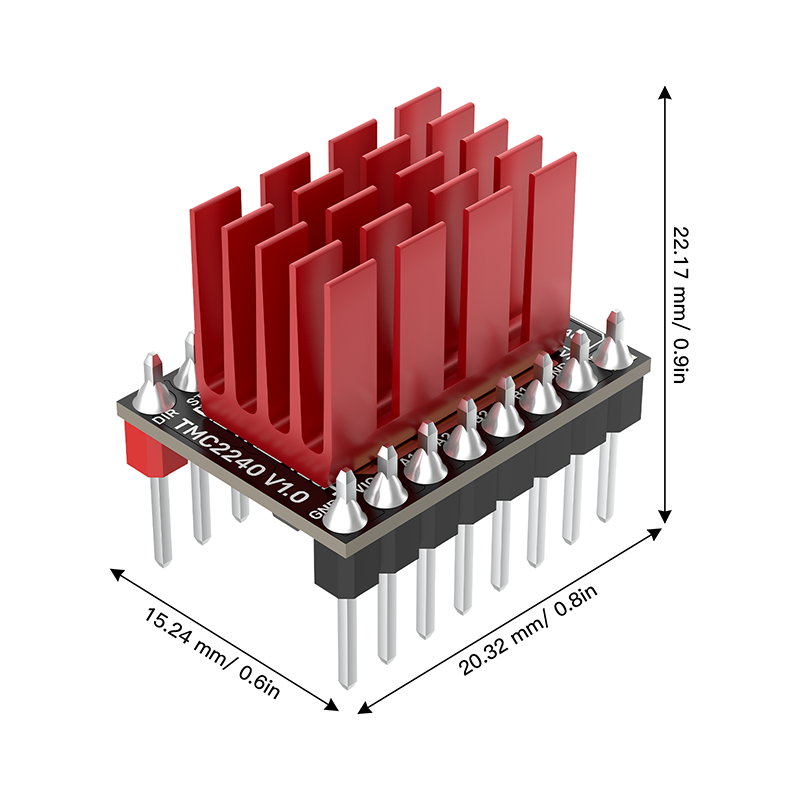 BIGTREETECH TMC2240 محرك متدرج - مراجعة Stepper Driver Cnc وسعره